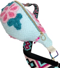 Image 2 of Vintage Chenille Crossbody Fannypack 01