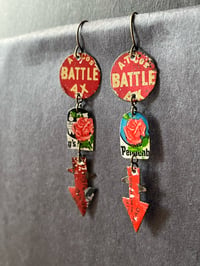 Image 2 of Ad tag earrings