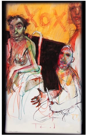 Image of Teod “Prison Sex” Hand Embellished LimitedEdition Giclée