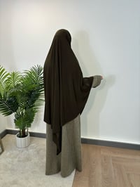 Image 2 of khaki jersey khimār