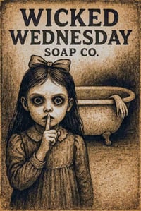 "box of random soap bars"