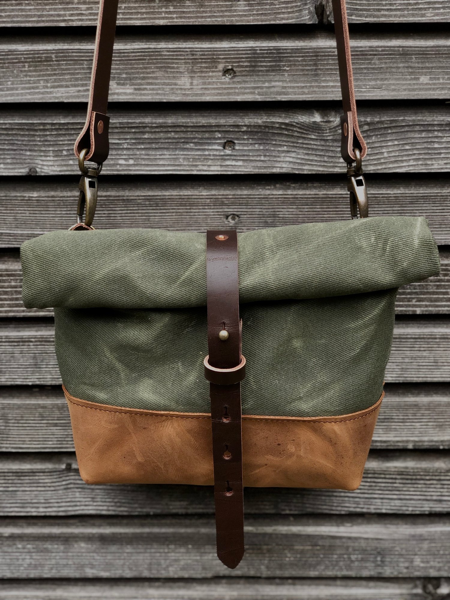 Waxed Canvas or Leather?  Upcycled leather, Waxed canvas, Leather