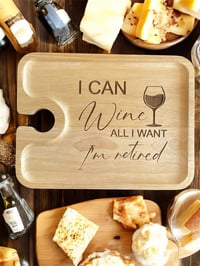 Image 1 of Wine & Snacks Board Retirement