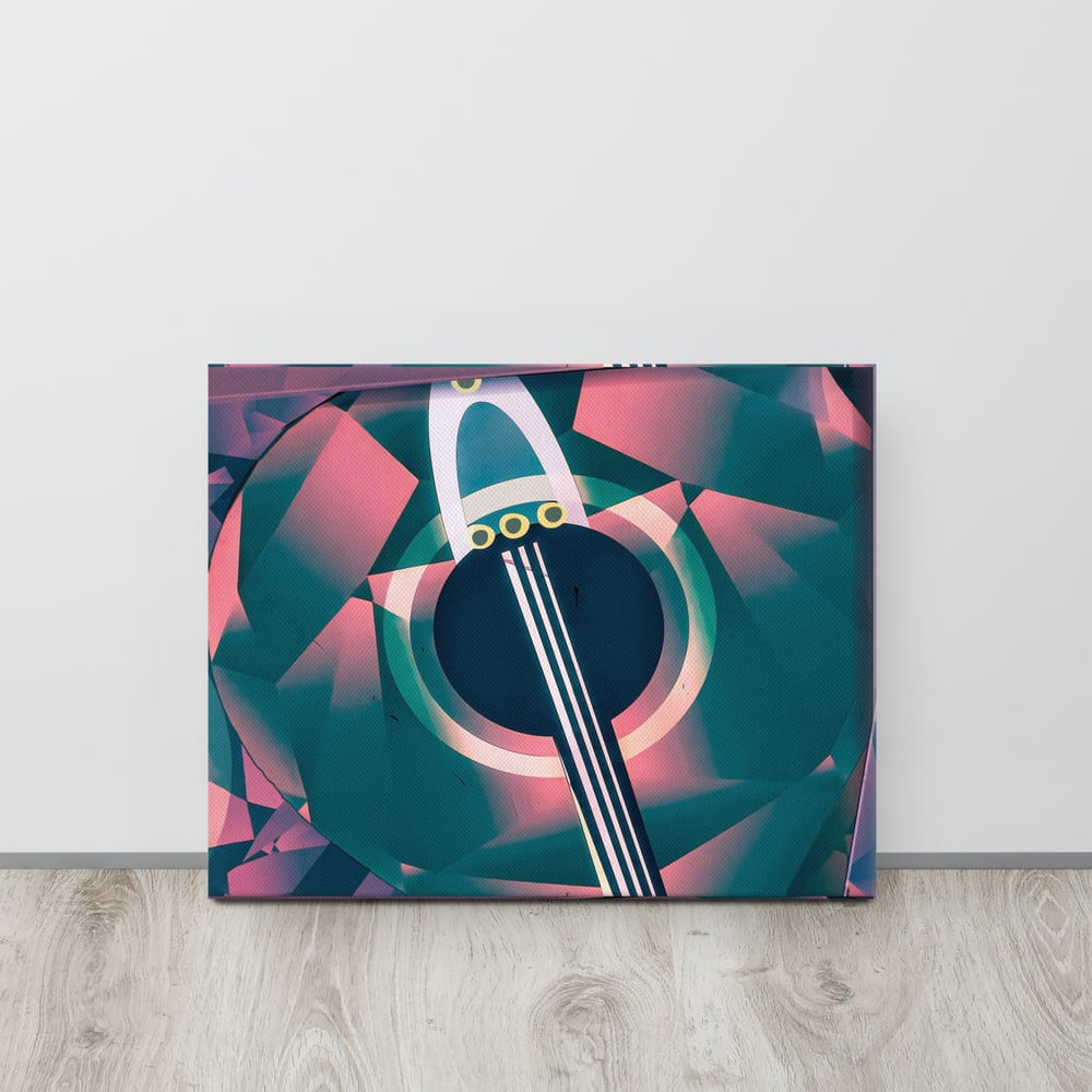 Guitar Shapes - Canvas