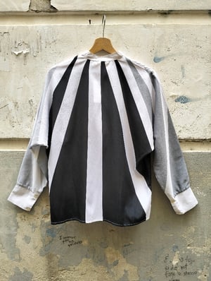 Camicia raggi con bottoncini