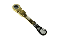 Image 1 of Stubby 10mm Ratchet Keychain (Gold)