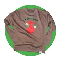 "La Niña Fresa" Heavy-Weight Crewneck