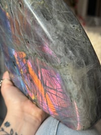 Image 8 of XXL RAINBOW LABRADORITE FREEFORM -MADAGASCAR-