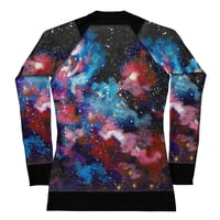 Image 1 of Galaxy Women's Rash Guard