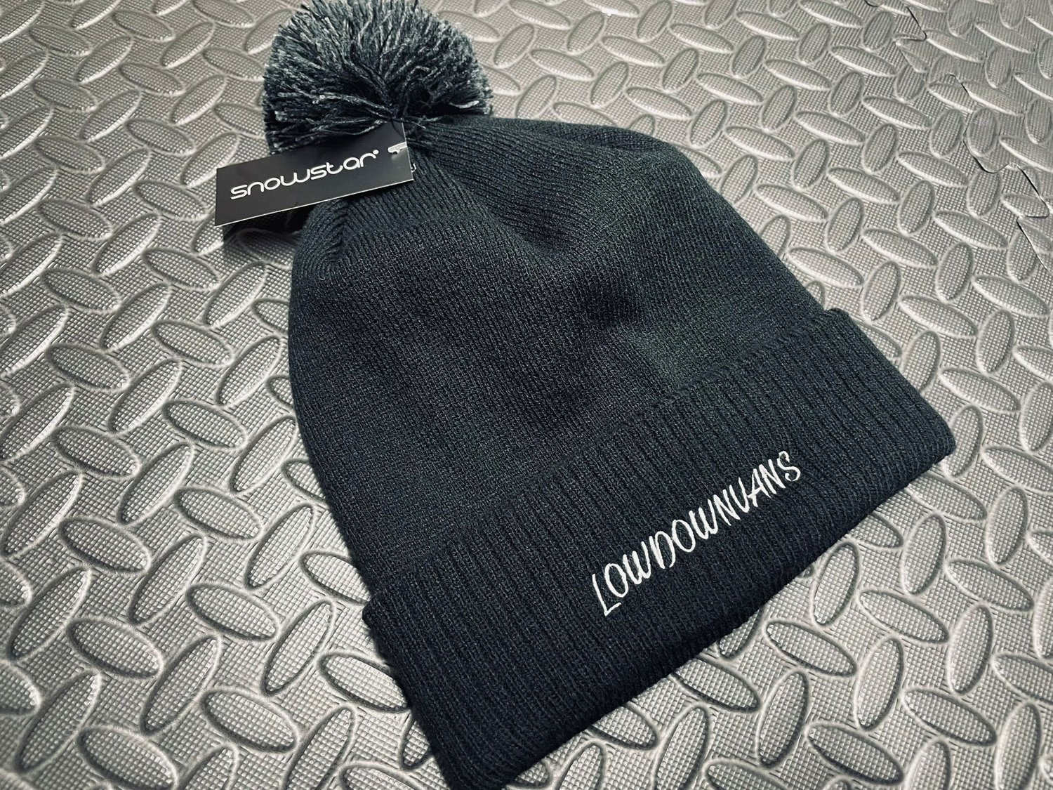 Image of AW24 Collection ldvans embroidered beanies 