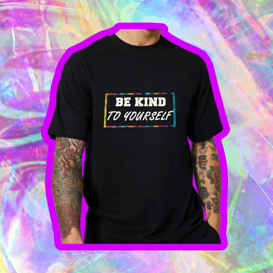 Image of Be Kind Rainbow T-shirt