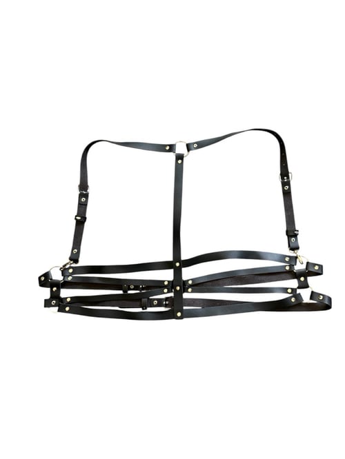 Image of Plus Size Dark Goth Harness