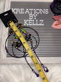 Image 3 of Unique Sparkle Large Hoop 