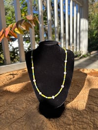 Image 2 of “Olive Bloom” necklace 
