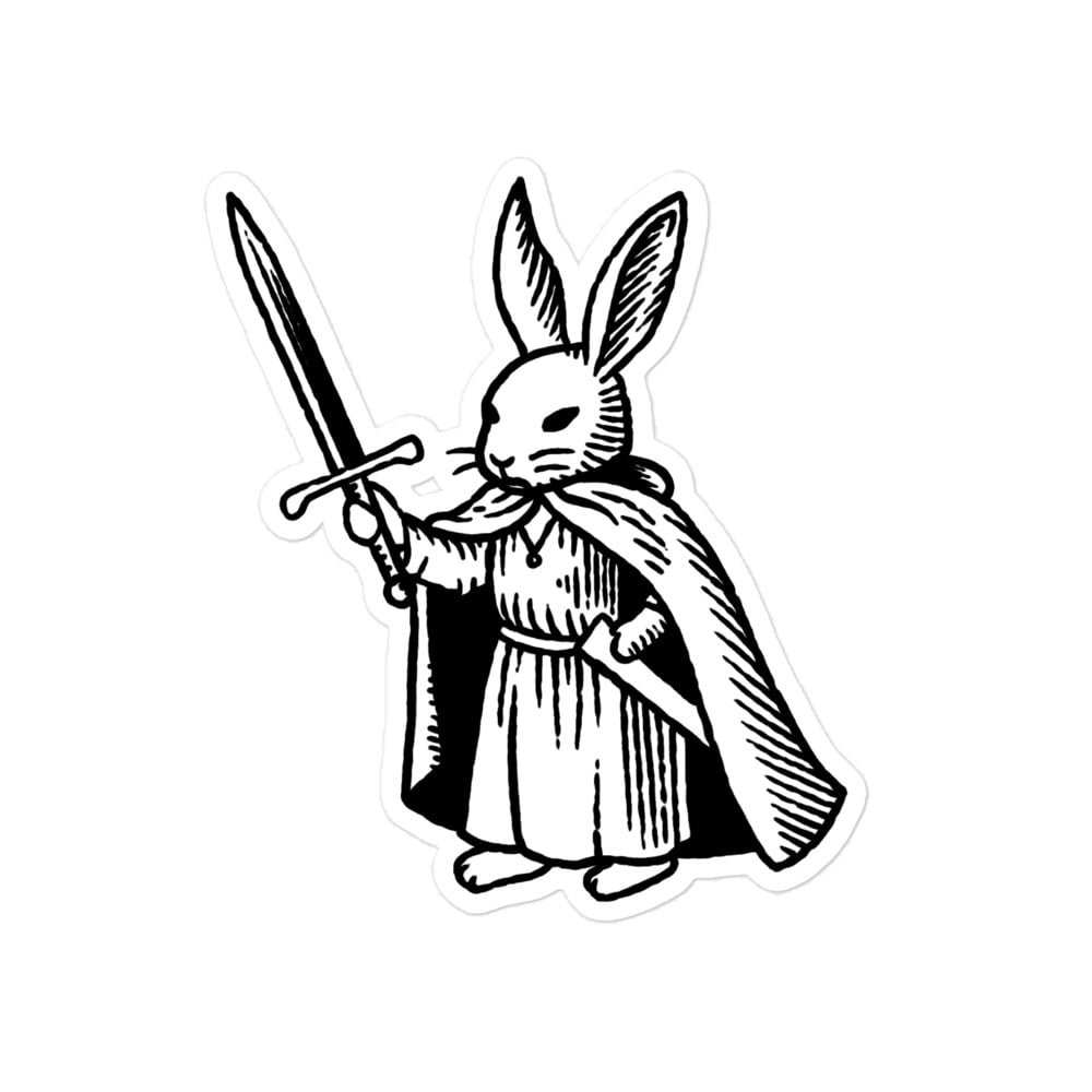 Image of Bunny sticker