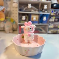 Image 1 of my melody hat puppy plush