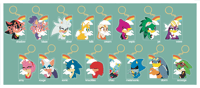 Image of Sonic Buddy Keychains