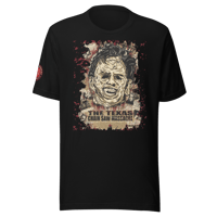 Image 1 of Texas Chainsaw Massacre Leather Face Unisex t-shirt