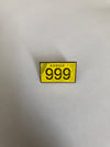 999 Enamel Pin Badge