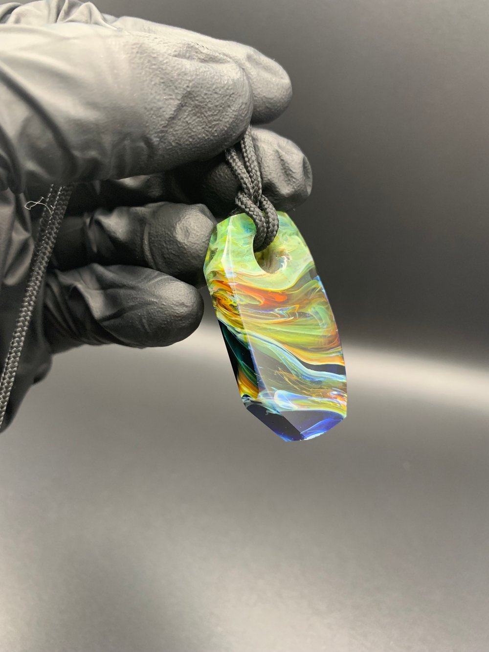 JADEOCEAN SLAB COLD WORK PENDANT