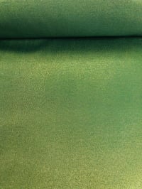 Image 4 of Loneta Lurex Verde con hilos Dorados - 12€/m