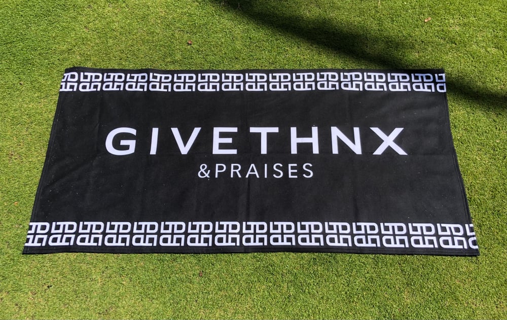 Givethnx & Praises Beach towels