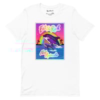 Image 3 of Eat The Rich Not Animals White or Off-White Tee