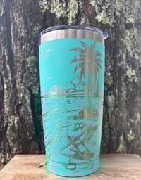 Image 2 of Ocean Beach Scene 20oz tumbler