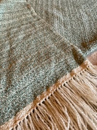 Image 5 of Handwoven “Sage Green” Throw