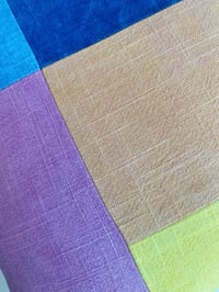 Image 3 of sunny patchwork pillow 