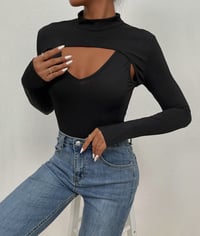 Image 2 of Black Bodysuit 