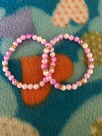 Image 1 of bracelets 🤍💜