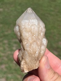 Image 3 of Candle Quartz Point #2514