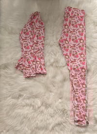Image 1 of  Leggings and shirt long sleeve  customer orden  Delaney  size 9T