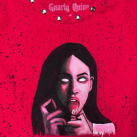 Image 3 of “JENNIFERS BODY #2” Custom Hand Painted Baby Tee SMALL
