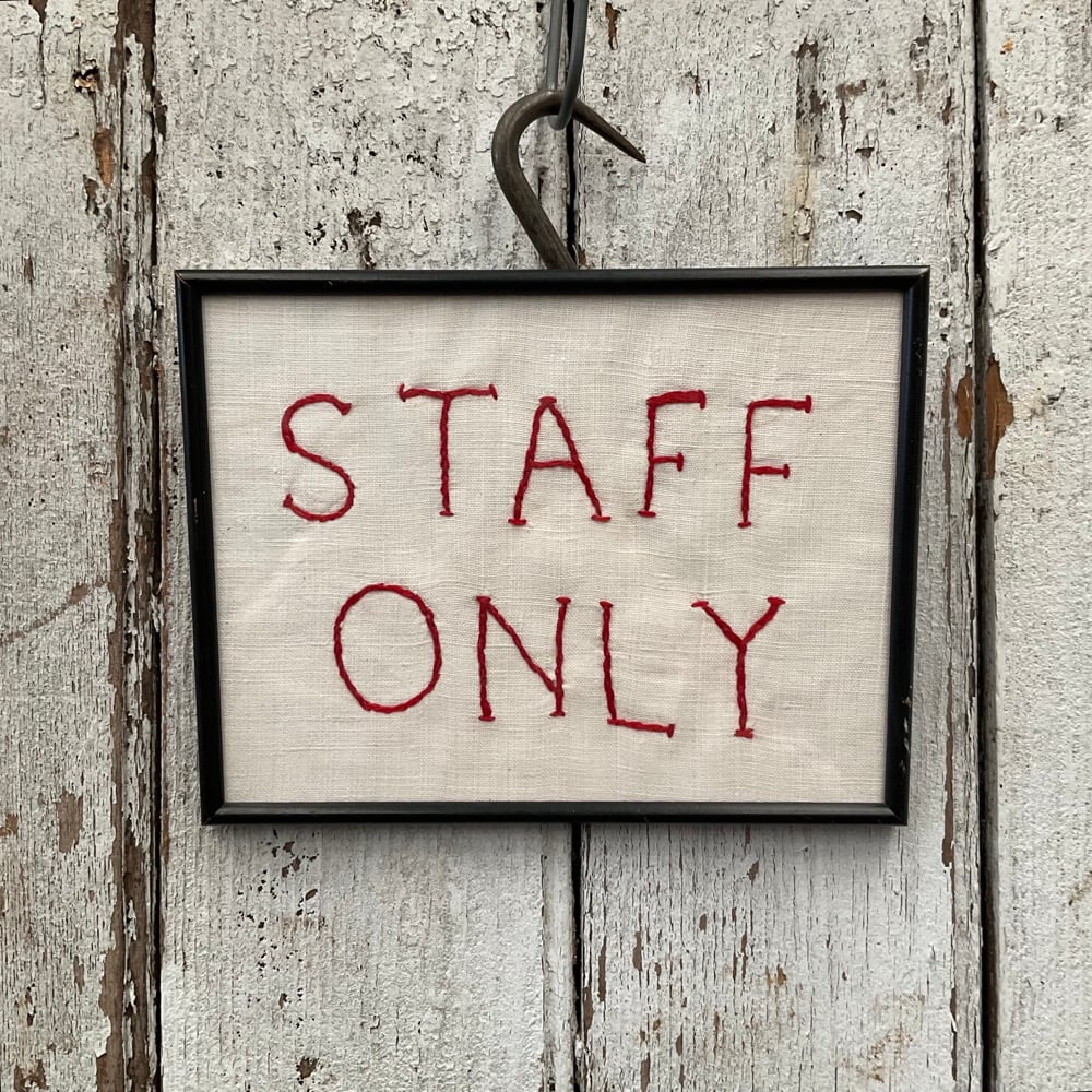 Image of Staff Only