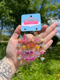 Image 3 of Lizzie Mcguire Butterfly Cloud Earrings