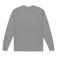 Image 5 of Men HEALING PROCESS Garment-dyed heavyweight long-sleeve shirt
