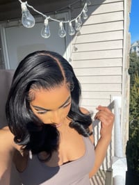 Image 5 of 16 inch READY TO WEAR 10x6 Lace Closure SILKY STRAIGHT Wig