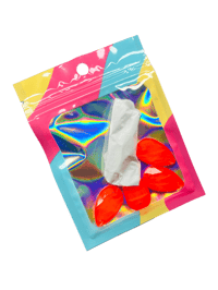 Image 2 of Neon Orange Butterfly Beading Kit 