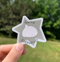 Garlic Enthusiast Sticker