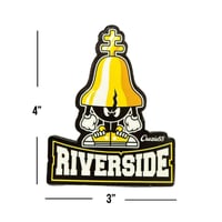 Image 4 of RIVERSIDE “Siren” STICKER