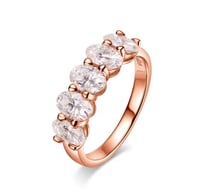 Image 3 of 4x6mm Oval Diamond Ring