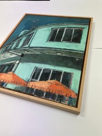 Image 4 of Painting / maleri / "København – Malerdrømme og tankestreger – Terminalen" / 40x50 cm