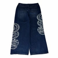 Image 2 of (34”) Baggy ass snake jeans