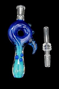 Image 1 of Aqua X Blue 10mm Nectar Collector 
