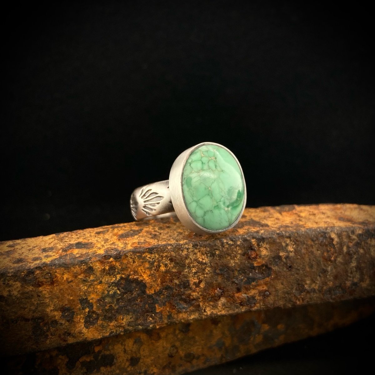 Lucin Variscite Turquoise Ring 4