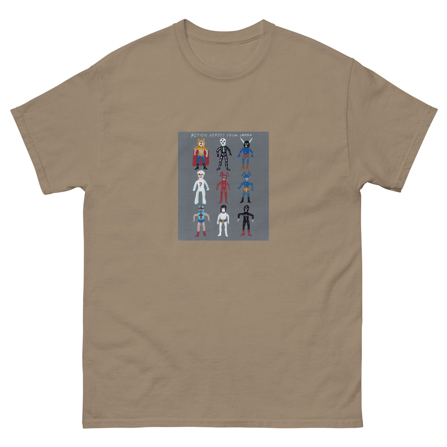 Image of ACTION HEROES FROM JAPAN T-SHIRT
