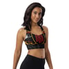 Black BOSSFITTED Longline Sports Bra