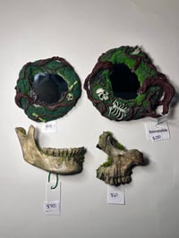 Image 1 of Wall Art: Mossy Skull Partials & Mossy Skull Portals